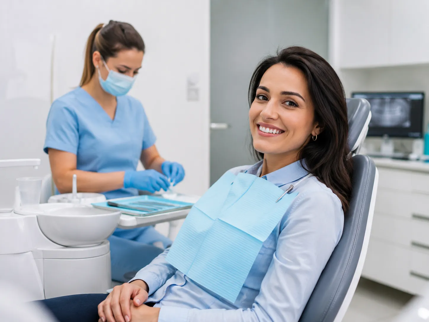 Dental appointment care setting